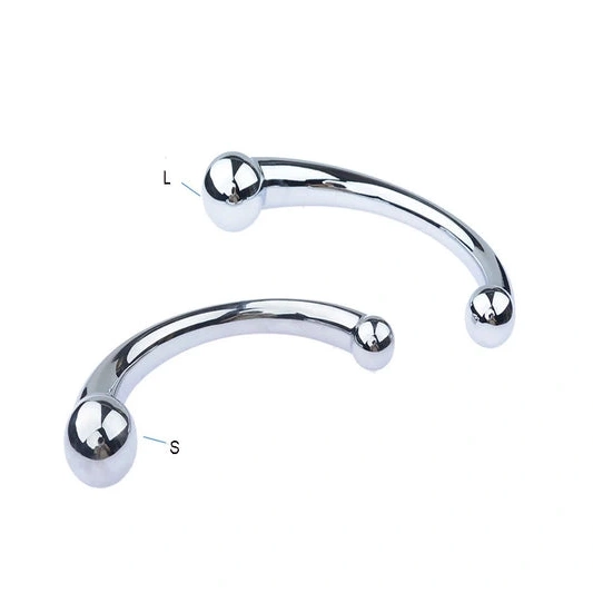 Anal Stainless Double Ended Hook 5858 Elegant Steel 0214